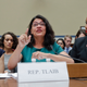 Rep. Alexandria Ocasio-Cortez, Rep. Rashida Tlaib, and Rep. Ayanna Pressley testify before the House Oversight Committee hearing on family separation and detention centers, on Friday, July 12, 2019 on Capitol Hill in Washington.